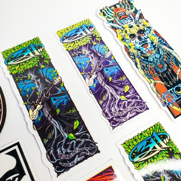 90s/2000s/Y2K Alt/Rock Pop Punk Music Bands (10) Sticker Lot Slipknot 311 Blink - Picture 8 of 14